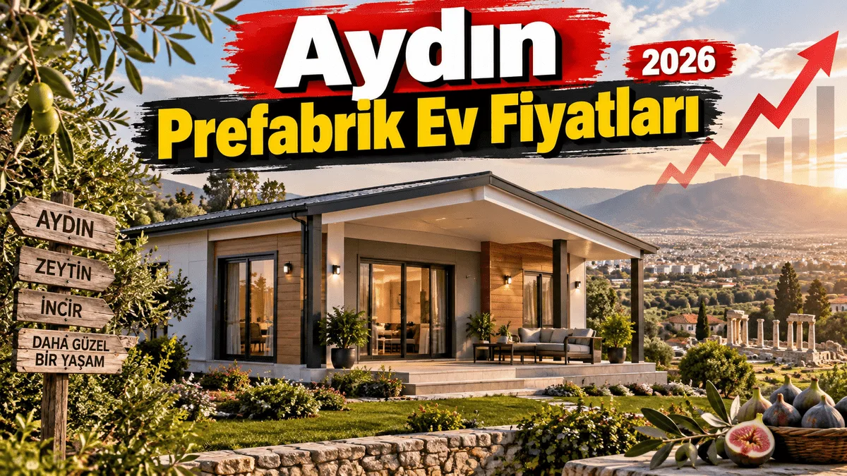 Aydın Prefabrik Ev Fiyatları 2026