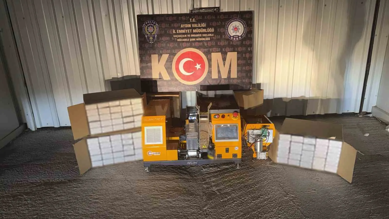 Aydın’da 5 adrese eş zamanlı kaçakçılık operasyonu: 3 tutuklama