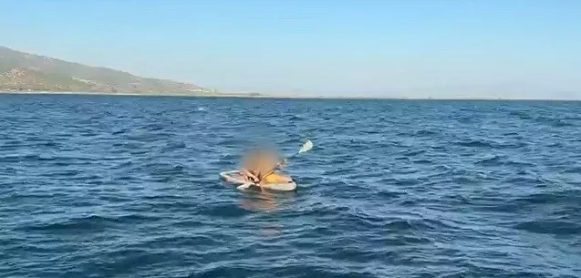 aydinda kurek sorfu yapan 2 kisi dehseti yasadi sahil guvenlik zamanla yaristi 135797d2acc9