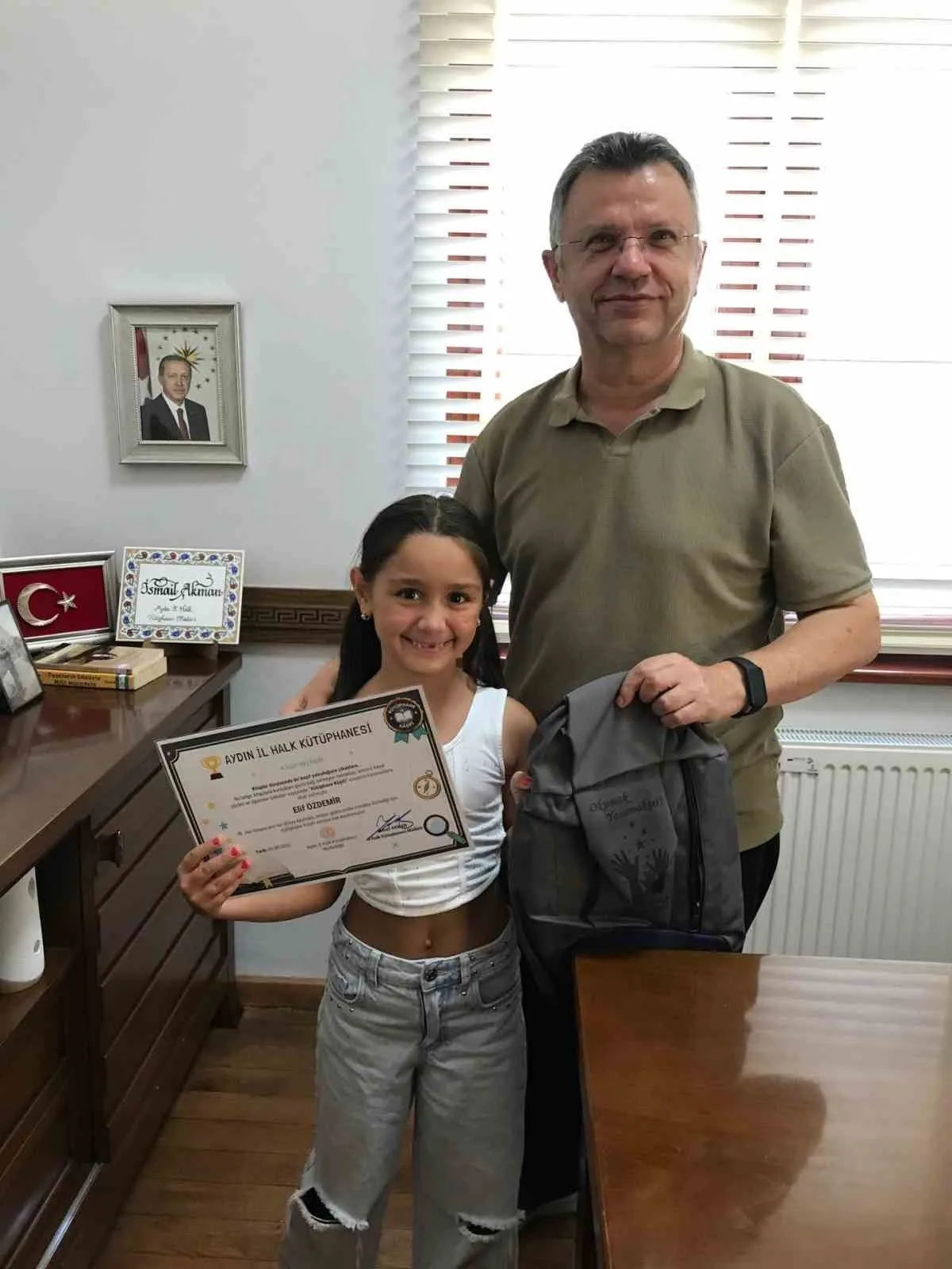 Aydın’da minik kütüphane kaşifleri... 5 Aydın’da minik kütüphane kaşifleri…