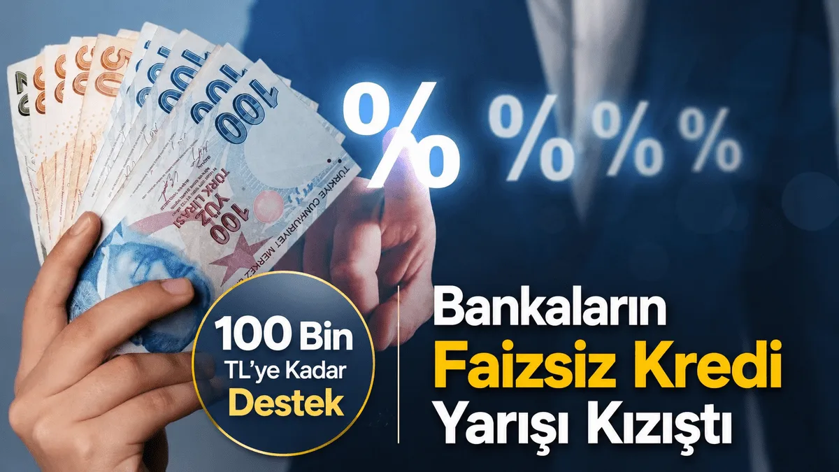 bankalarin faizsiz kredi yarisi