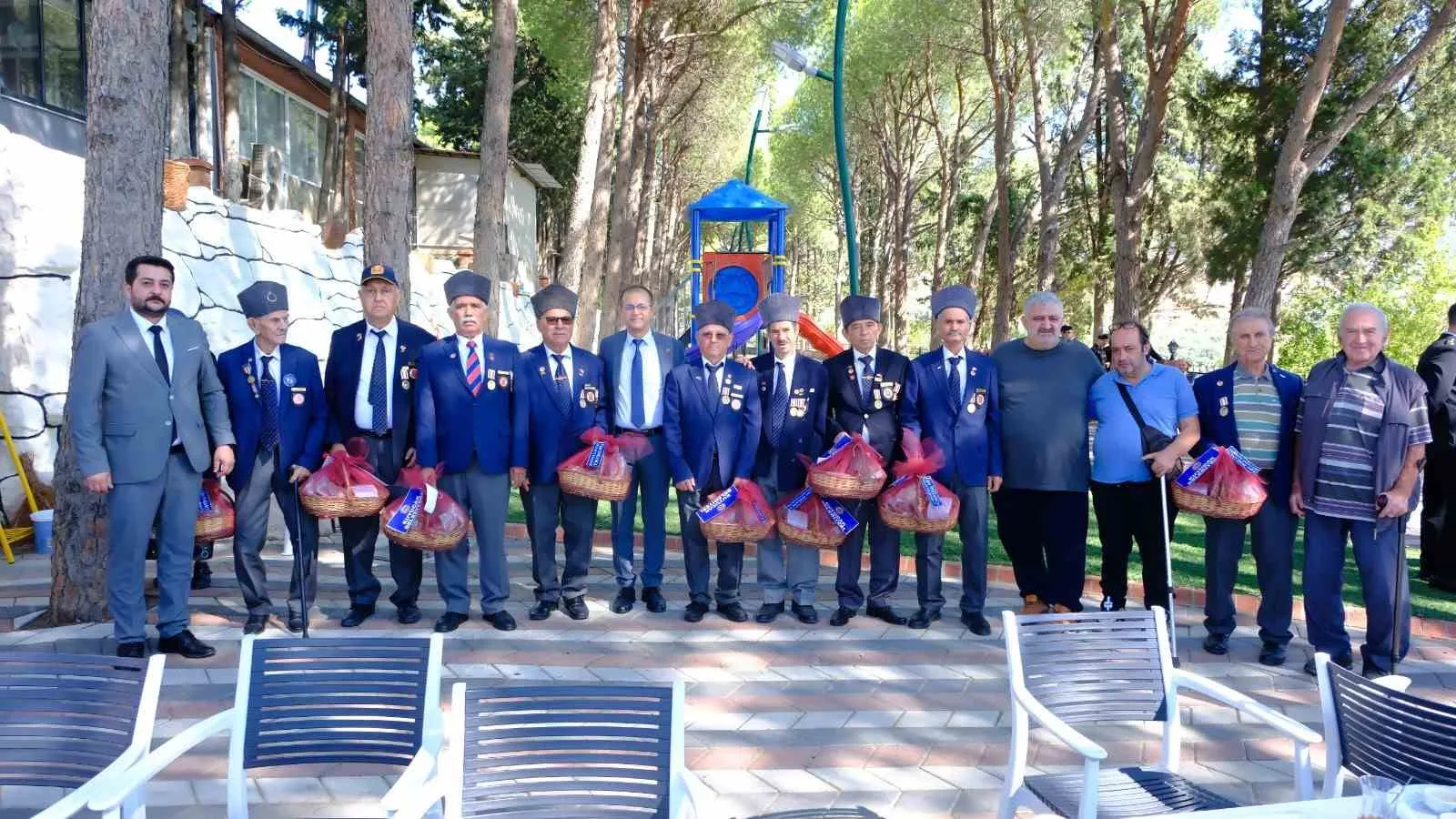 Başkan Doğanca gazilerle buluştu