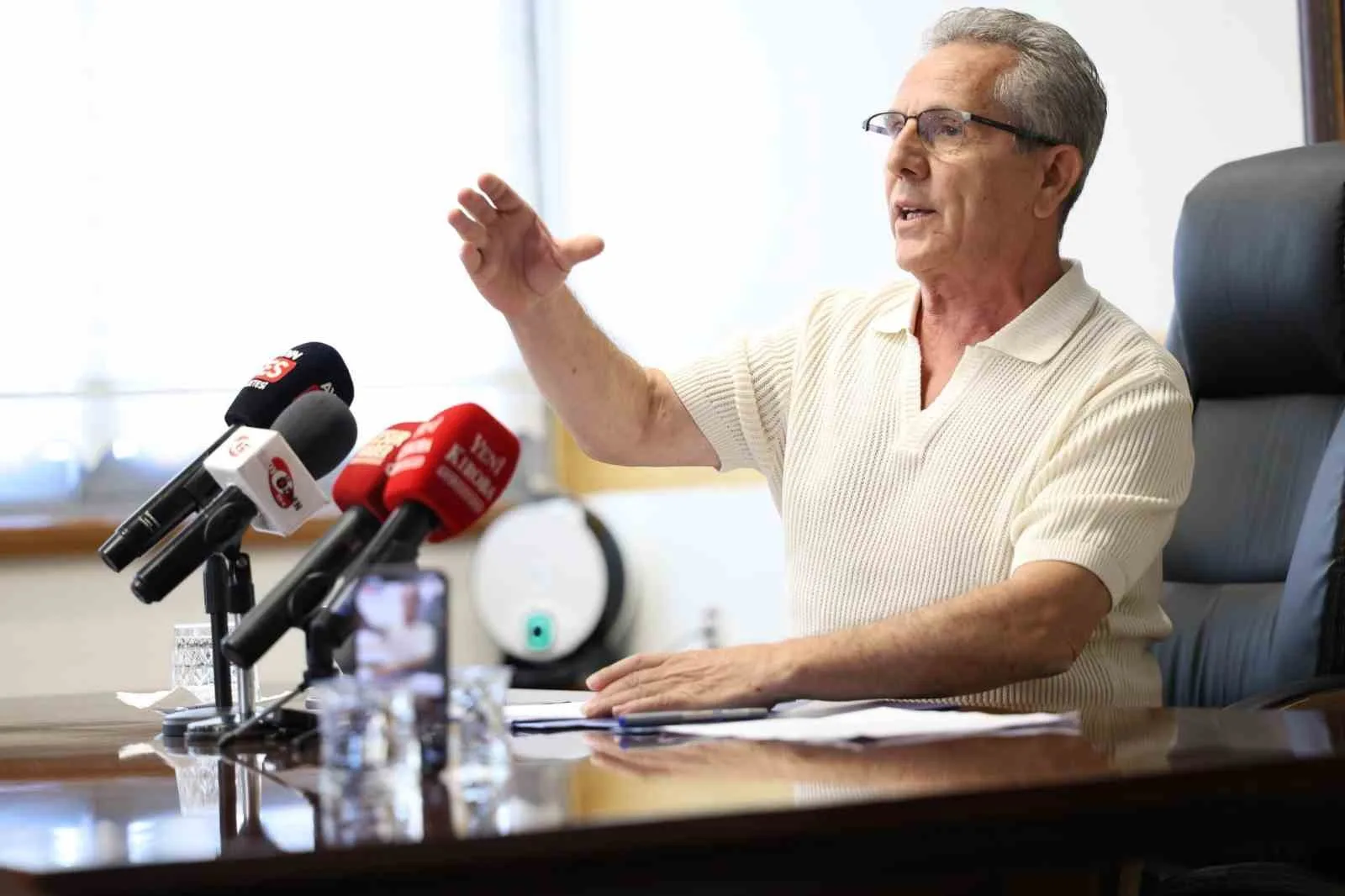 Başkan Tetik projeler hakkında bilgilendirdi