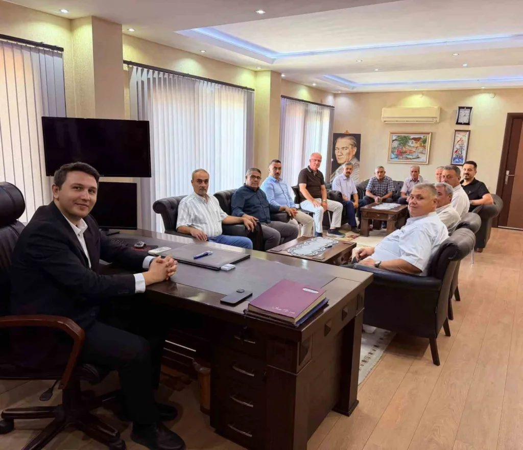 Buharkentli muhtarlar, Kaymakam Haydaroğlu ile görüştü 2 buharkentli muhtarlar kaymakam haydaroglu ile gorustu d1c01ccf05be