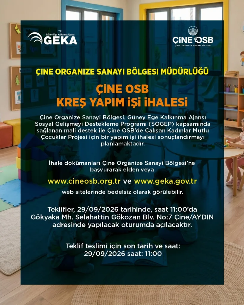 cine osbde calisan kadinlar icin kres projesinde ihale sureci basladi d494cc89d5f1
