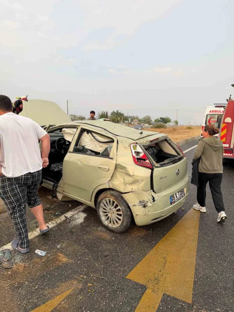 Çine’de trafik kazası: 4 yaralı 3 cinede trafik kazasi 4 yarali 4bfdf0a9fef0