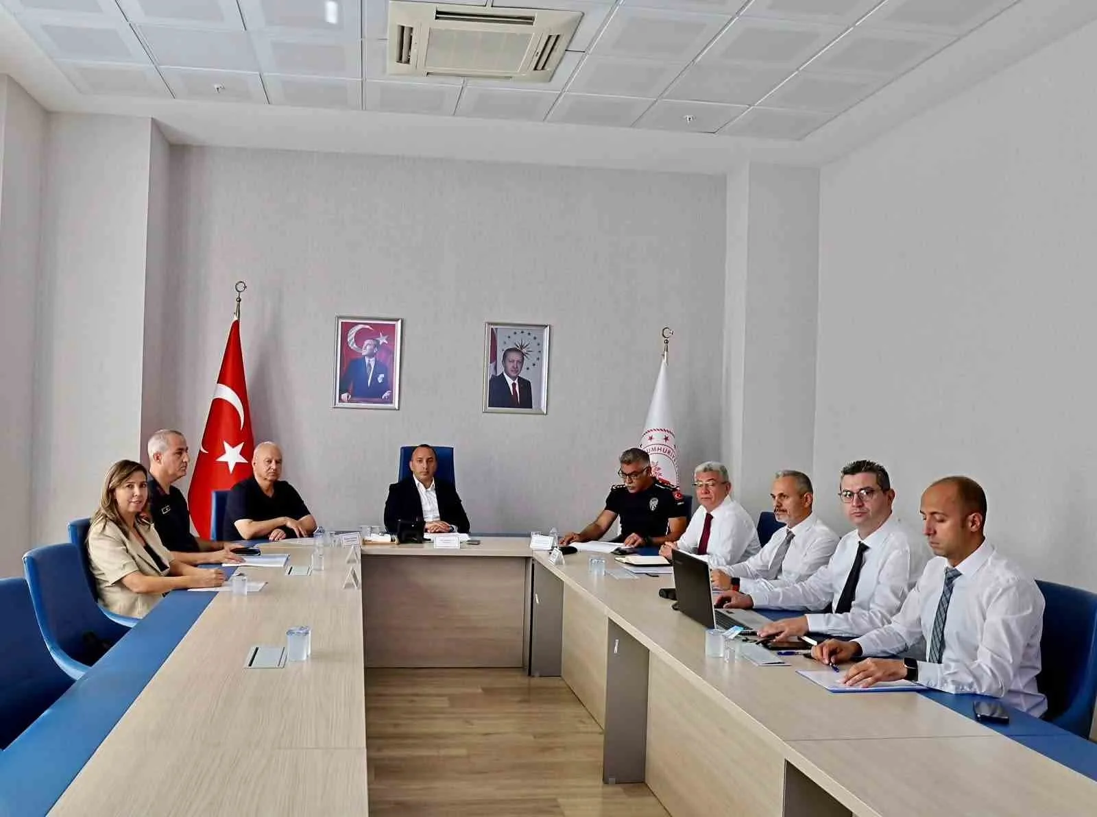Çine’de yeni eğitim yılı öncesi okul güvenliği toplantısı