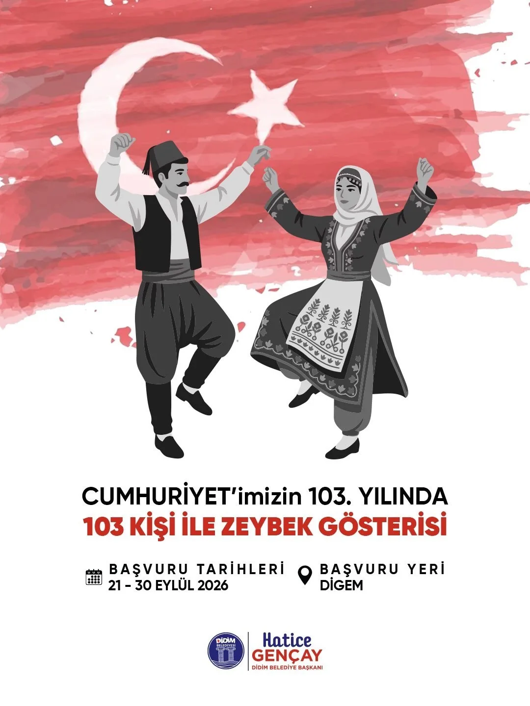 Didim’de 29 Ekim Cumhuriyet Bayramı’nda 103 kişi zeybek oynayacak 3 Didim’de 29 Ekim Cumhuriyet Bayramı’nda 103 kişi zeybek oynayacak