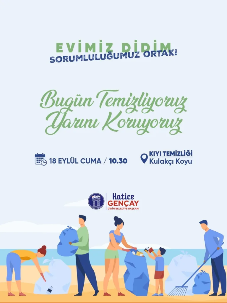 Didim’de kıyı temizliği yapılacak 2 didimde kiyi temizligi yapilacak 37920b751813