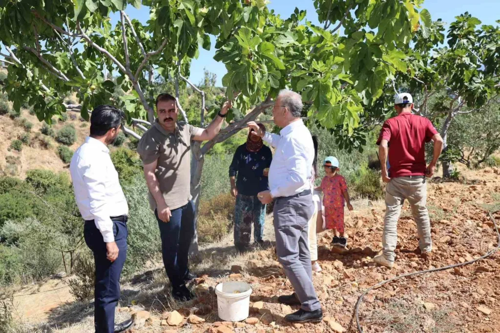 kaymakam battal incir hasadinda ureticilerle bir araya geldi a66b6697e56e