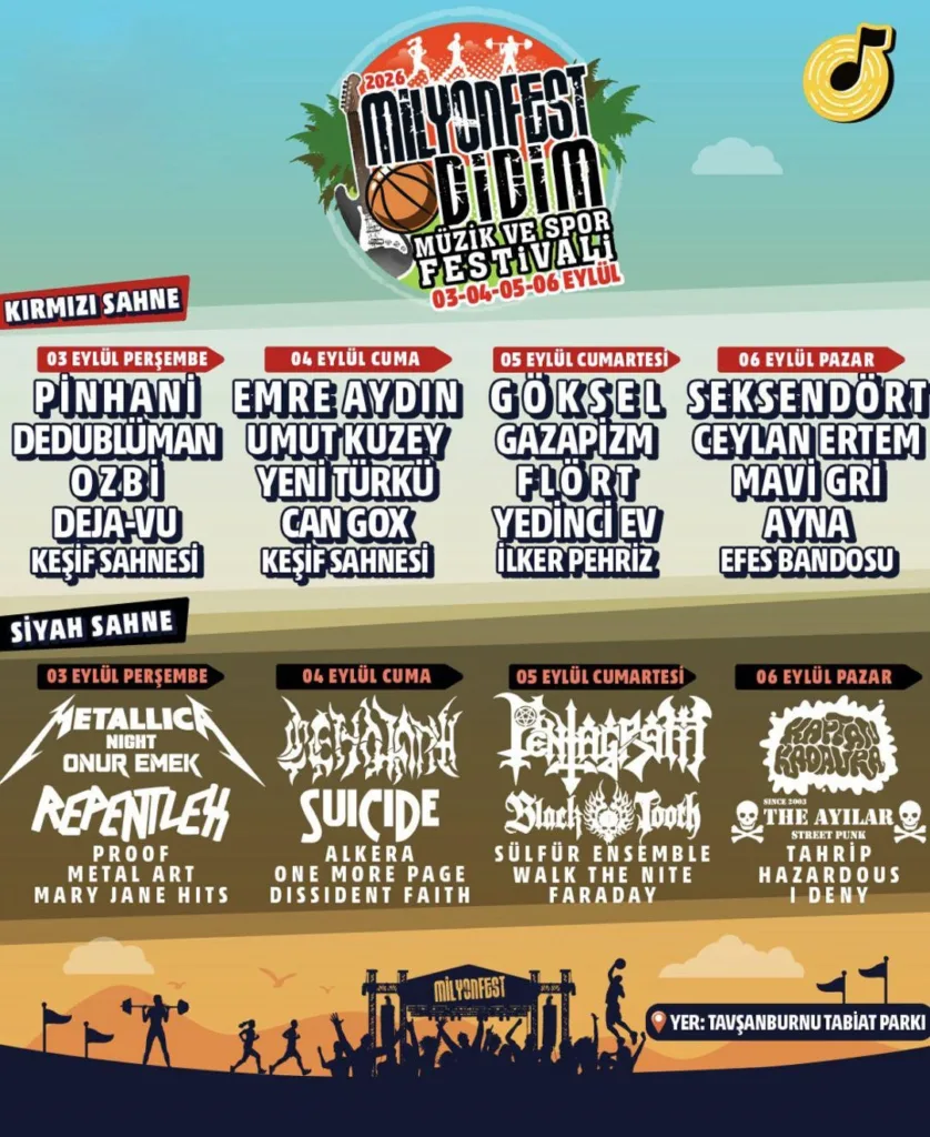 Milyonfest Didim’de festival heyecanı başladı: Yıldızlar geçidi... 2 milyonfest didimde festival heyecani basladi 381ec75b1fef