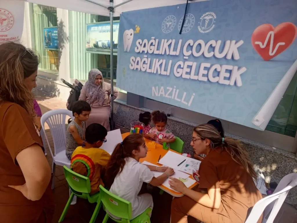 nazillide halk sagligi haftasinda saglikli gelecek icin farkindalik calismasi 3e8603f02b1a