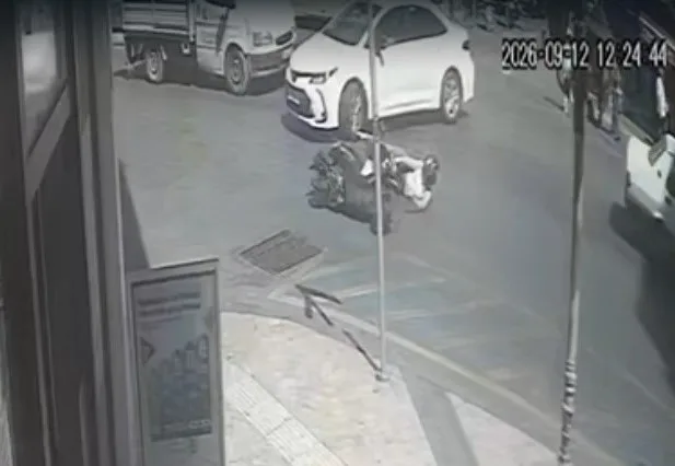 Otomobil ile motosiklet çarpıştı: 1 yaralı