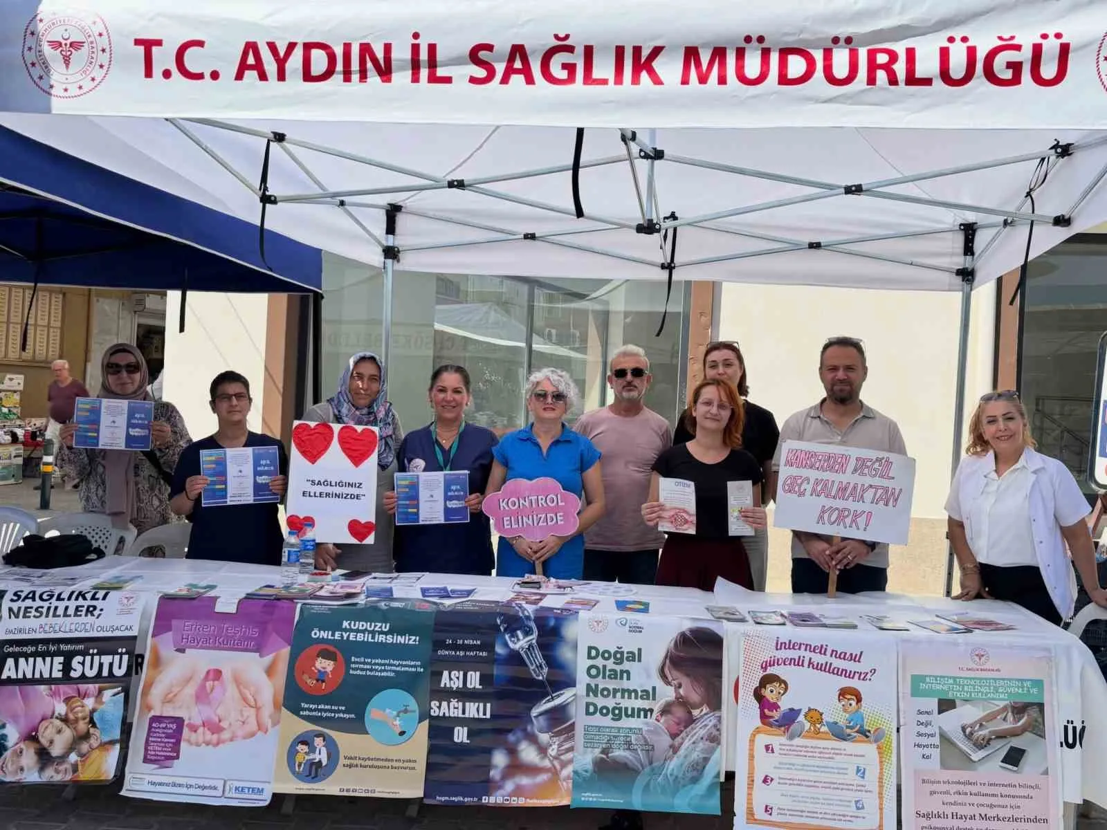 Söke’de vatandaşlar ’sağlıklı yaşam’ konusunda bilgilendirildi 6 Söke’de vatandaşlar ’sağlıklı yaşam’ konusunda bilgilendirildi