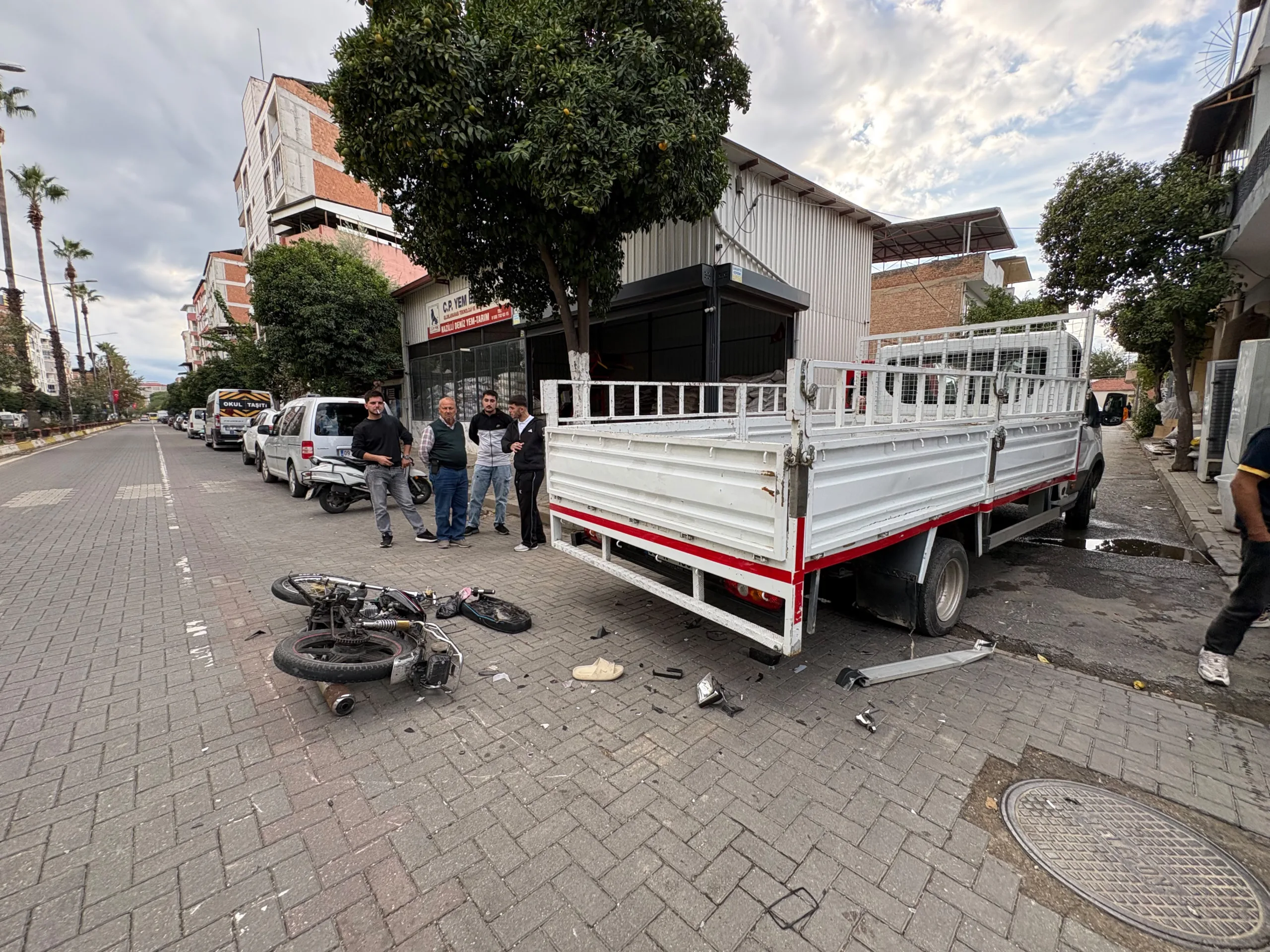 Nazilli’de 16 yaşındaki sürücü ağır yaralandı