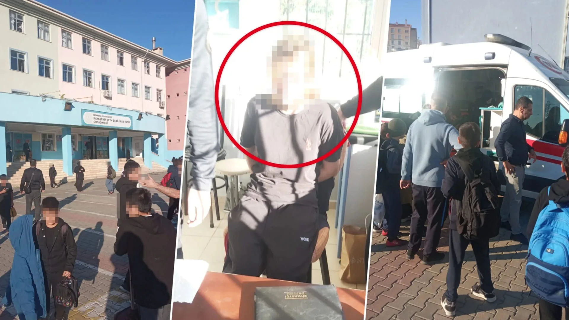 İmam hatip ortaokulunda 8 öğrenci yaralandı! Vali saldırının detaylarını açıkladı