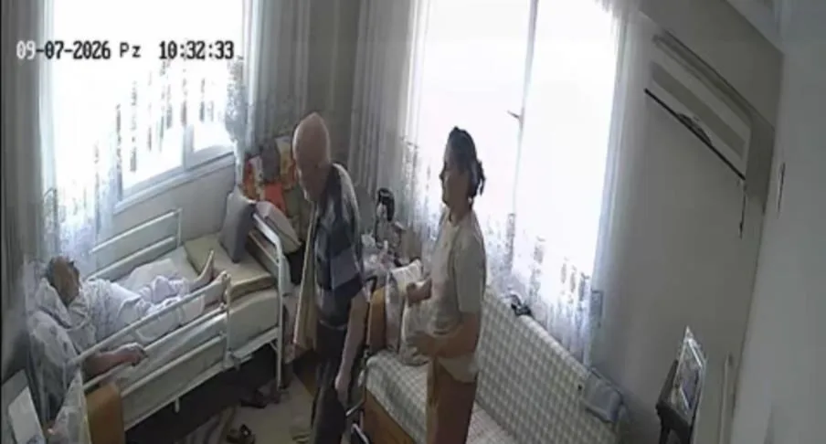 Adım bile atamıyordu, aşk ayağa kaldırdı: Bu görüntüler yüreğinizi ısıtacak…