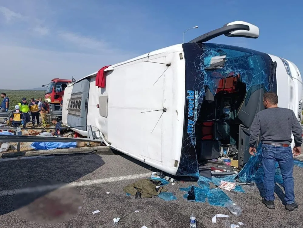11 kişinin hayatını kaybettiği kaza kamerada