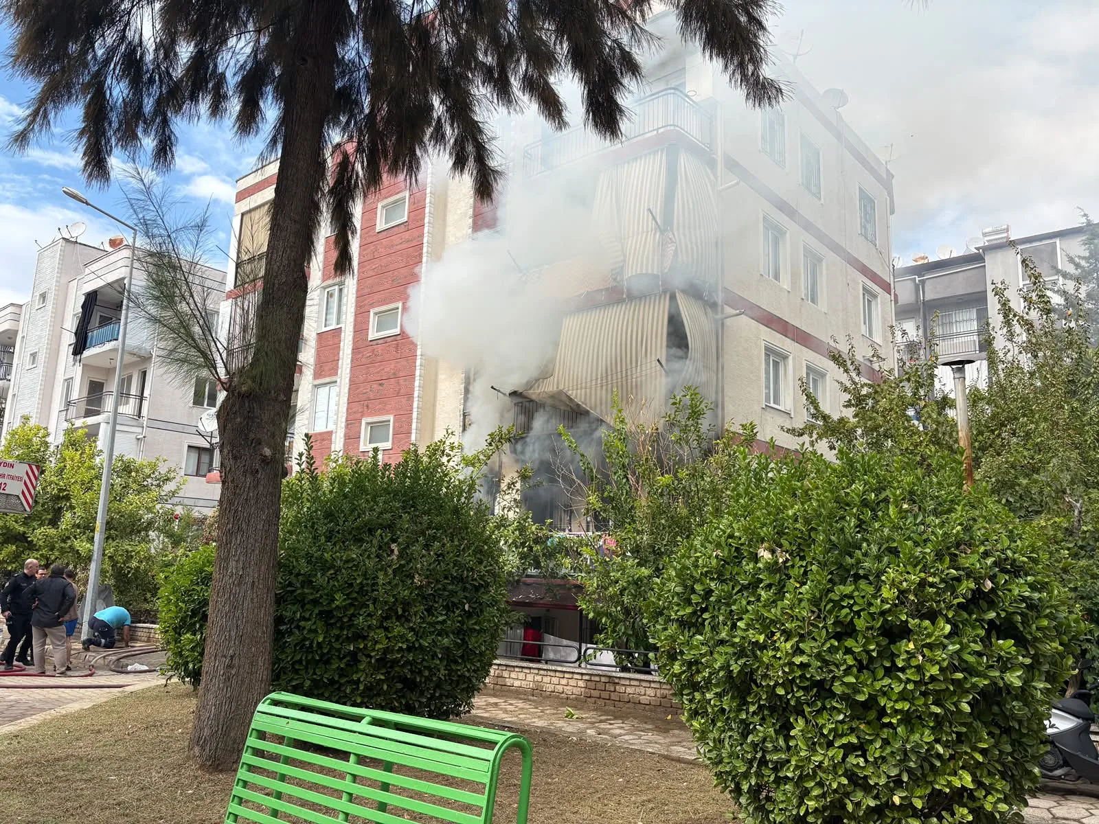 Aydın’da korku dolu anlar: Mutfak tüpü patladı!