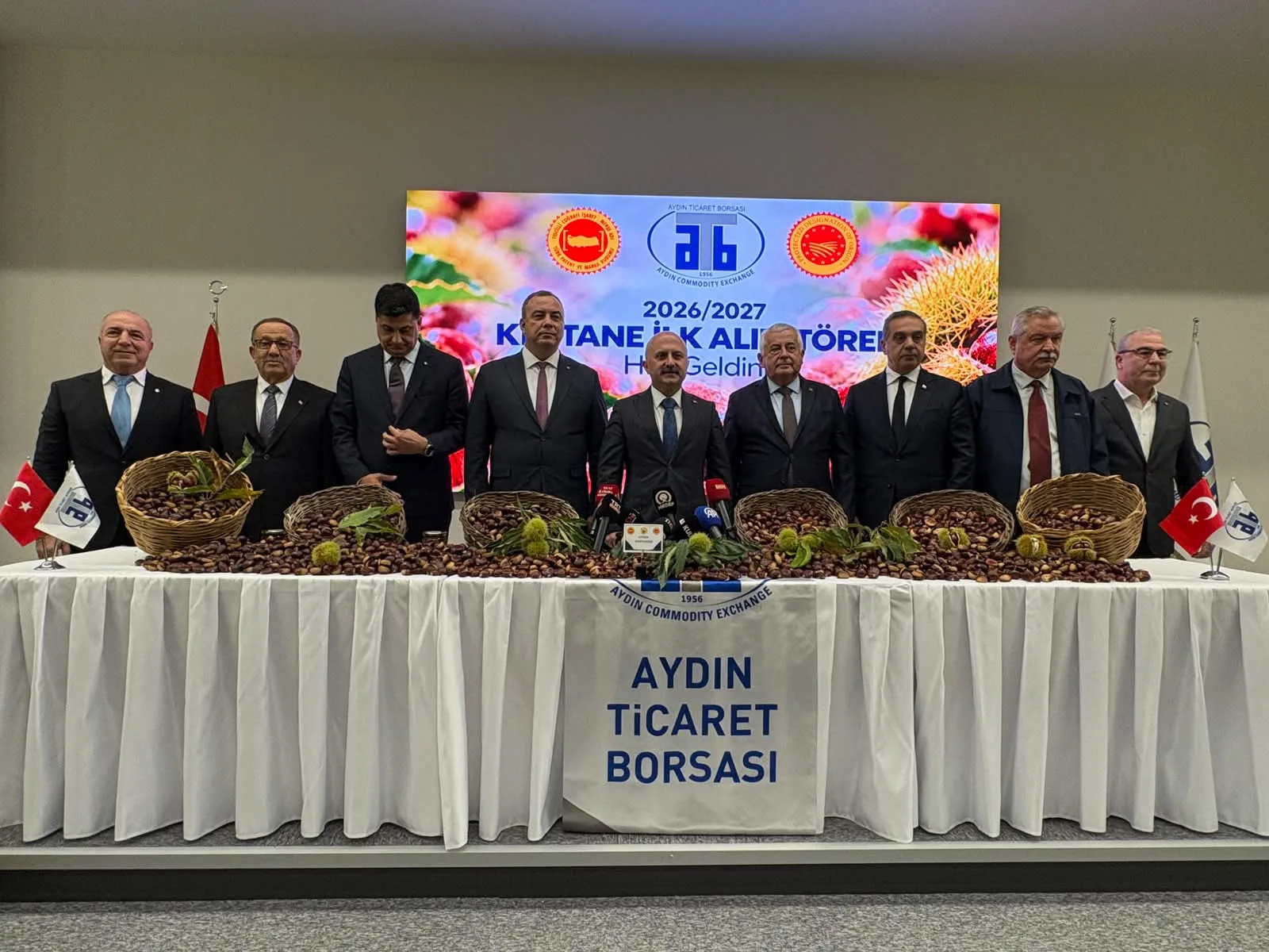 Aydın’da ilk kestane alımı yapıldı: 600 TL…