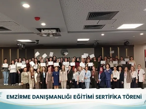 Aydın Şehir Hastanesi’nde emzirme danışmanlığı eğitimi tamamlandı