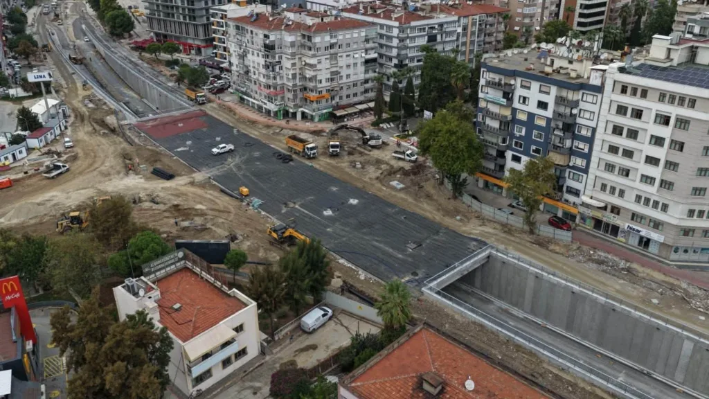 aydin yeni dortyol koprulu kavsaginda calismalar suruyor 06ed4e47eb45