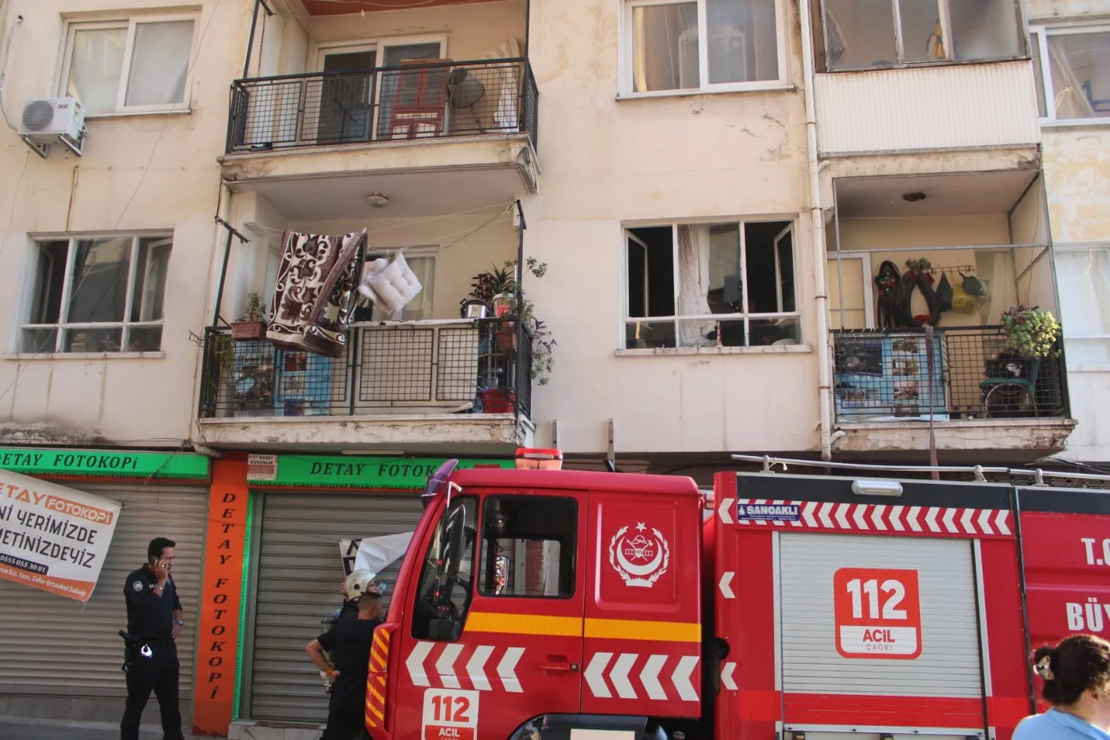 Aydın’da ev yangını 2 Aydın’da ev yangını