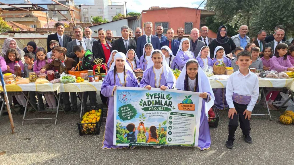 Aydında öğrenciler ekolojik pazar kurdu, satış yaptı 2 aydinda ogrenciler ekolojik pazar kurdu satis yapti 82e092fb00ea