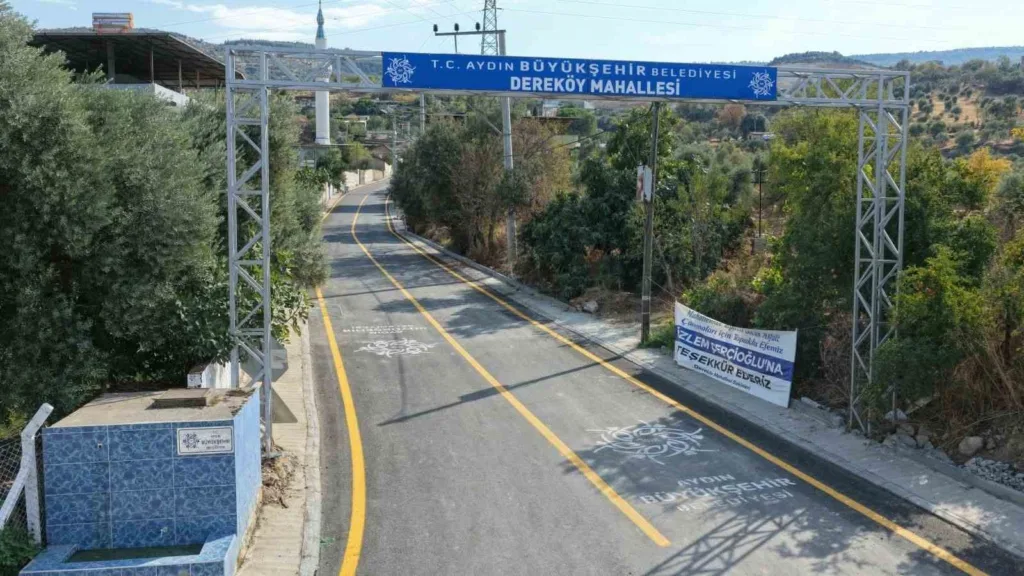 derekoyde ulasim konforunu artiracak calisma tamamlandi 139314a50118