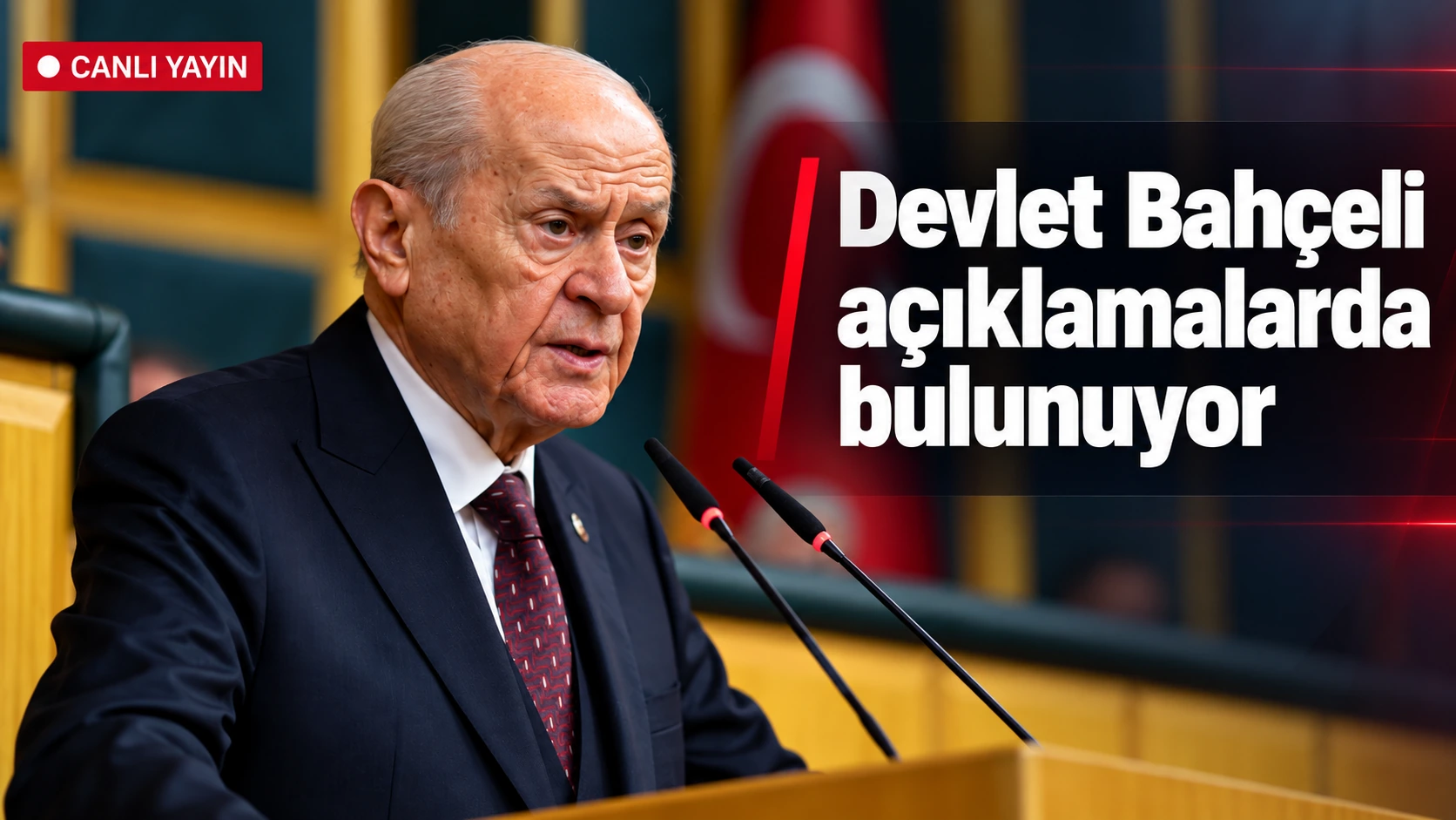 Canlı Yayın | Devlet Bahçeli Açıklamalarda Bulunuyor