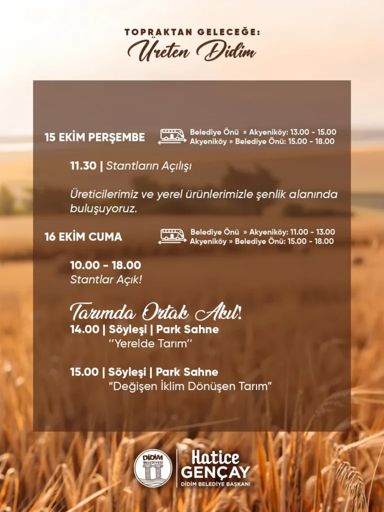 didimde tarim senligi 15 ekimde basliyor 8d83a81d0b98