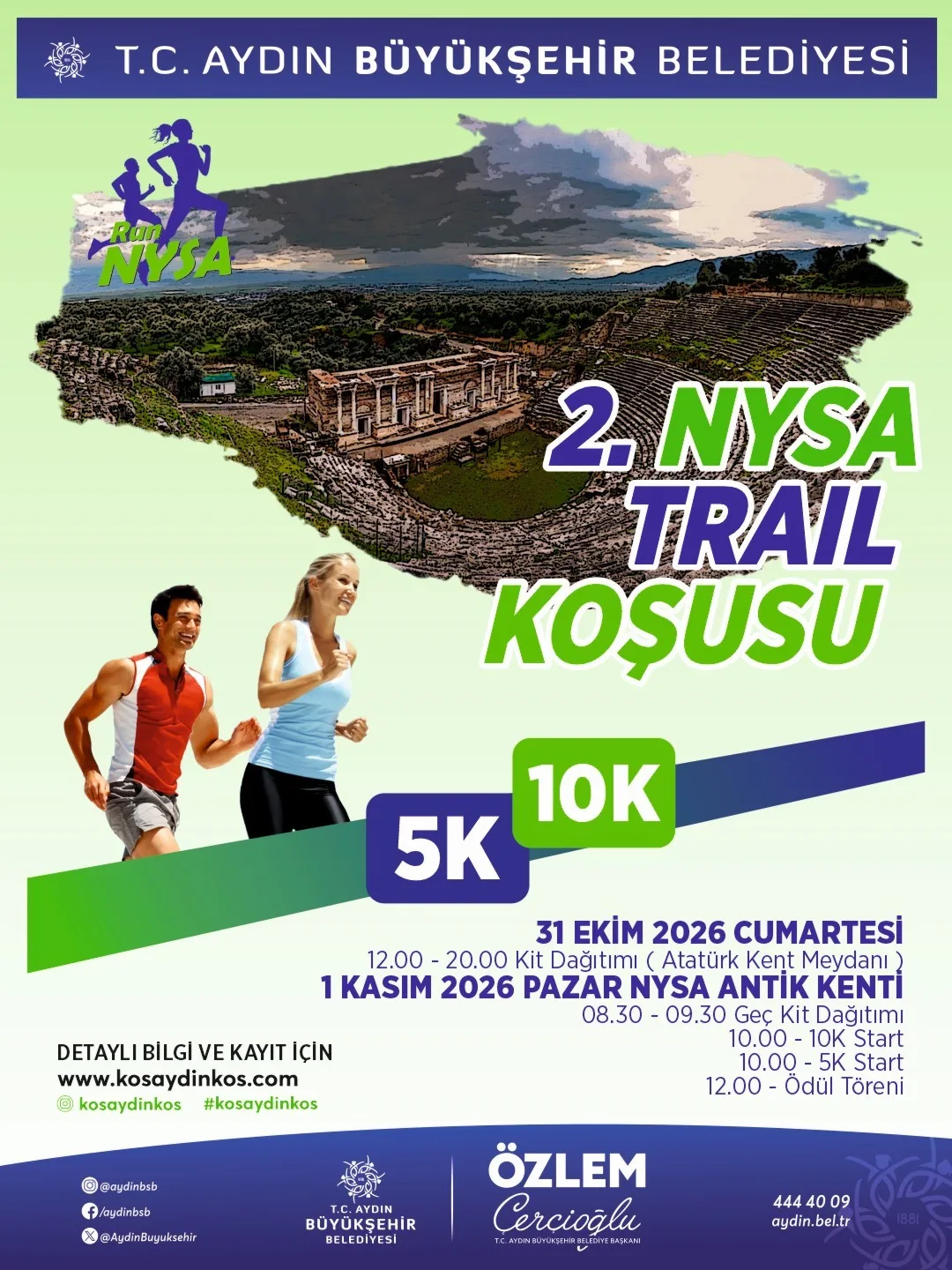 Doğa ve spor Nysa’da buluşacak