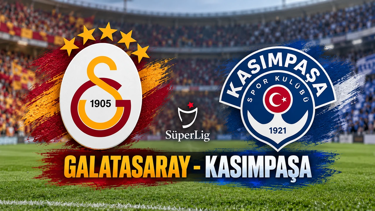 Galatasaray Kasımpaşa maçı ne zaman, saat kaçta, hangi kanalda? GS Kasımpaşa maçı canlı yayın bilgileri