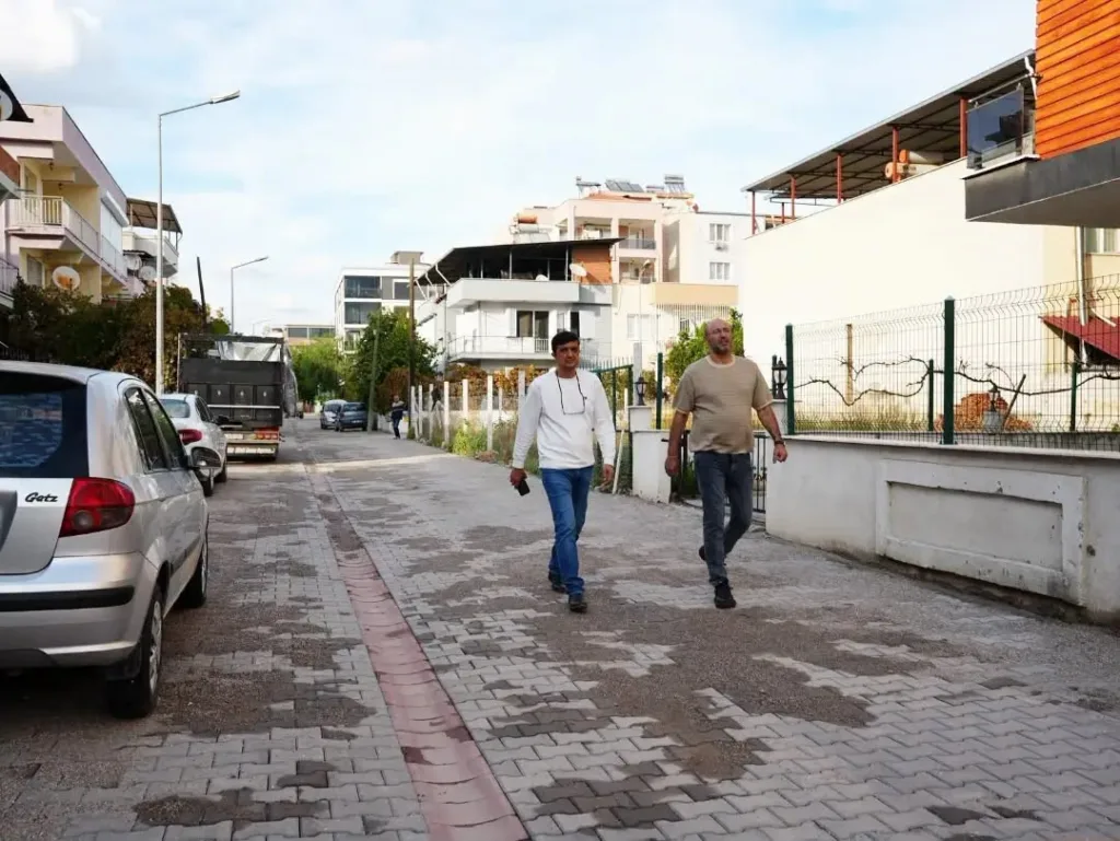 germencikte sokaklar yenileniyor 6e472e6529b8
