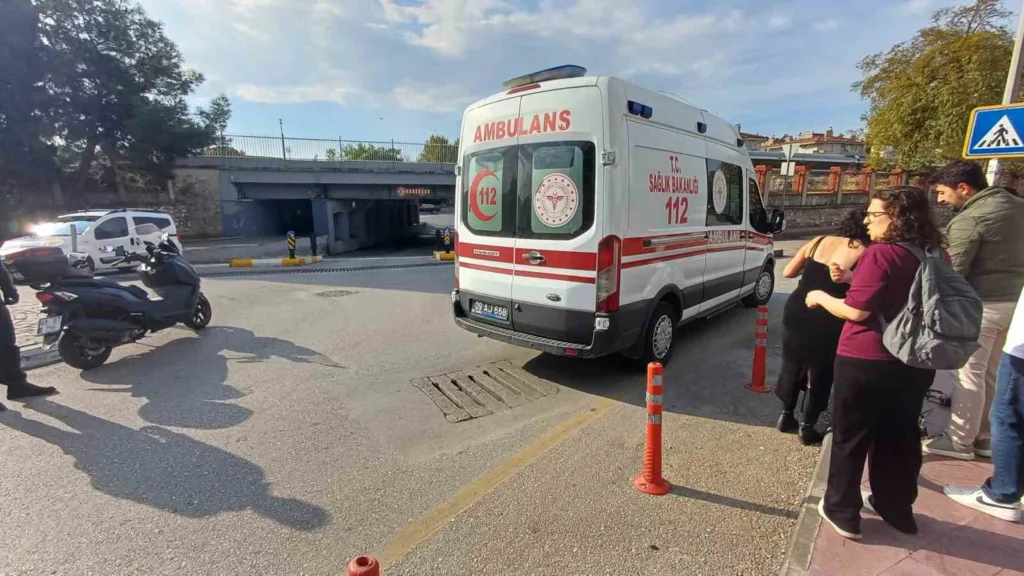 on fren kaza getirdi bisikletiyle takla atti e16e6648fafc