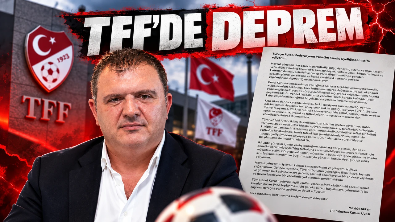 TFF’de deprem: Mevlüt Aktan istifa etti, yönetime olağanüstü seçim çağrısı 5 TFF’de deprem: Mevlüt Aktan istifa etti, yönetime olağanüstü seçim çağrısı
